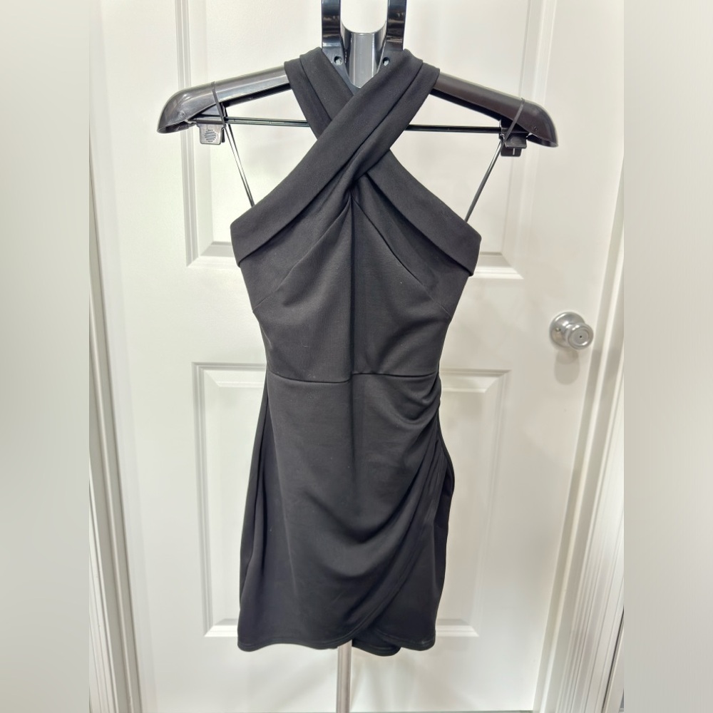 black dress